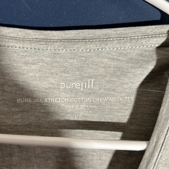 J. Jill woman’s large gray long sleeve - Picture 3 of 4
